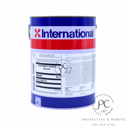 สีกันเพรียงอินเตอร์เนชั่นแนล International Paint Interswift 6800HS แกลลอน 5 ลิตร